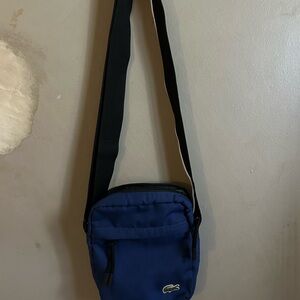 Lacoste blue and Black Crossbody Bag
